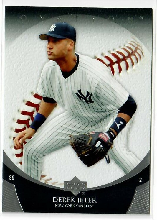 2006 Upper Deck Ovation #81 Derek Jeter ~ NY Yankees! ~ The Captain!