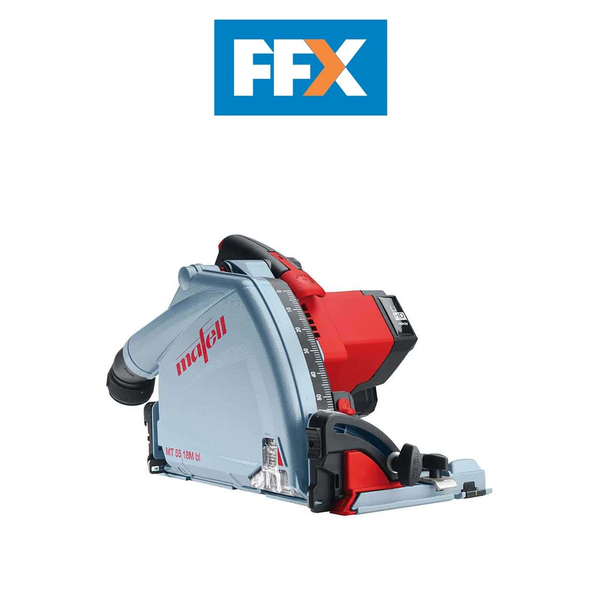 Mafell 91B421 MT5518MBL 18v 2x5.5Ah Li HD Cordless Plunge Saw in T