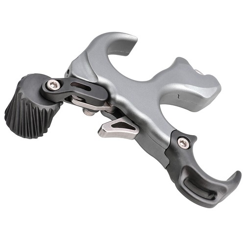Compound Bow Release Aids Thumb Trigger 3 4 Finger Adjustable Archery Grip RH LH - Picture 8 of 18