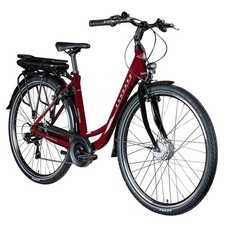 Zündapp Z503 E Bike Damenfahrrad 28" Pedelec 7 Gang Elektrofahrrad weinrot 50cm 