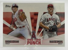 Shohei Ohtani 2023 Topps Series 1 #12P-23 One-Two Punch Angels