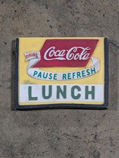 VTG 90's Drink Coca Cola Drink Pause Refresh Lunch Refrigerator Magnet
