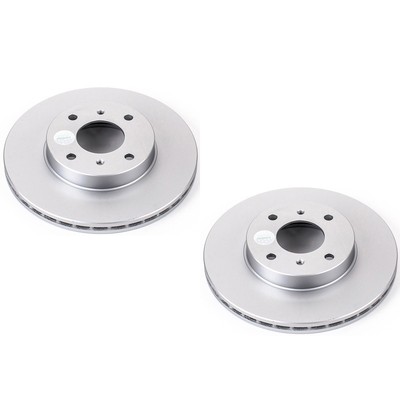 SET-P15JBR557EVC-2 Powerstop 2-Wheel Set Brake Discs Front for Nissan Sentra G20