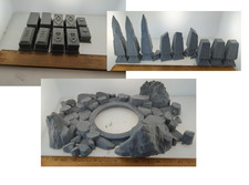 Fantasy terrain pack 1 28mm terrain FAST SHIP Alternate Wargaming Miniature