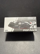 Pop Race PR64-159 NSX GT3 EVO22 1:64 Honda Diecast Car Black Red 2022