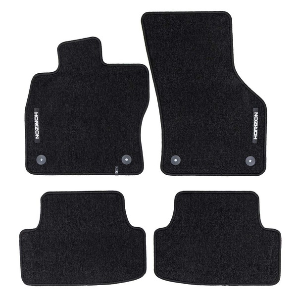 Frogum FußMattensatz Autoteppich Textil FüR VW Golf VII 5G1 BE1 BA5 BV5 Audi-image