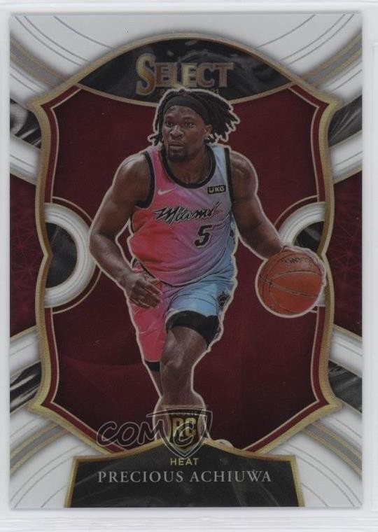 2020-21 Panini Select Concourse White Prizm 135/149 Precious Achiuwa #80 7uo