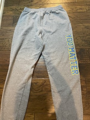 You Matter Demetrius Harmon Grey Sweatpants Size Large 