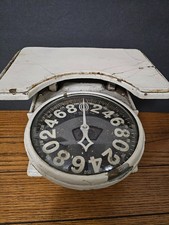 VINTAGE CAST IRON MERCANTILE/TRADES/FACTORY SCALE 300LB WORKING