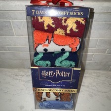 Harry Potter Socks Womens Socks Featuring 7 Pairs See Pics New In Box