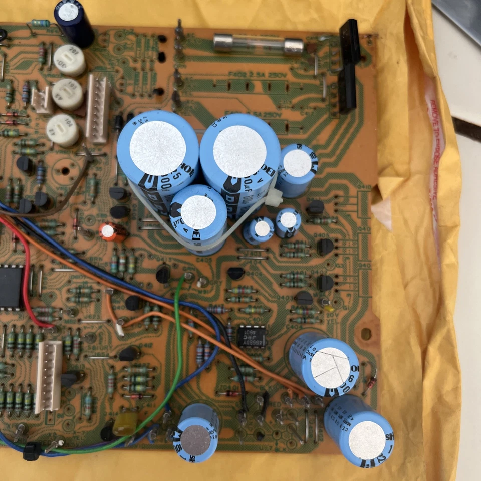 Nakamichi Dragon Cassette Tape Parts - Logic Control PCB - Image 2 of 4