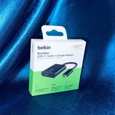 Belkin Rockstar USB-C Audio + Charge Adapter ...
