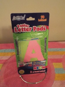 Poster Letter Pads