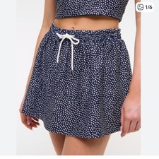 Abercrombie YPB sculptLUX High Rise Flirty Skirt Skort Size Medium