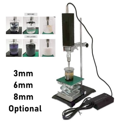 Handheld Ultrasonic Homogenizer Cell Crusher Ultrasonic Disperser Mixer W/ Stand