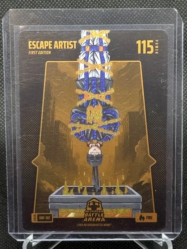 Bo Jackson Battle Arena Escape Artist Fire Alpha Battlefoil #ABF Jordan Spieth