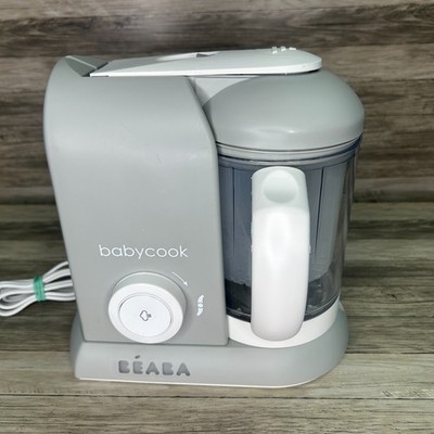 BEABA BabyCook Solo Electric Baby Food Maker Processor Blender Steamer BEA010A