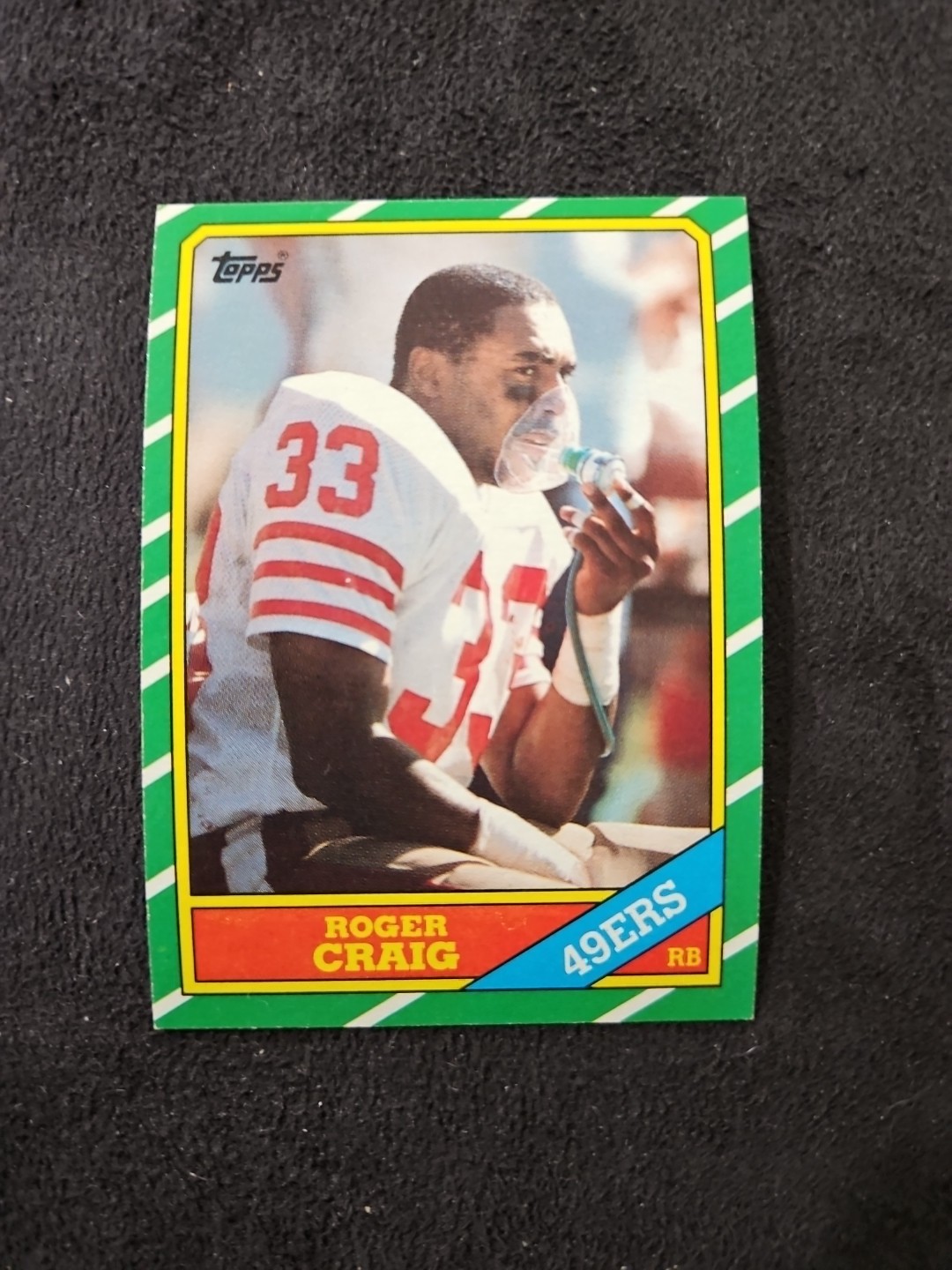 🏈1986 Topps #157 Roger Craig🏈Near Mint or Better🏈