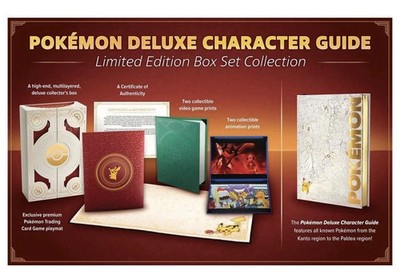 Pokémon Deluxe Character Guide Limited Edition Box Set Collection (PRESALE)