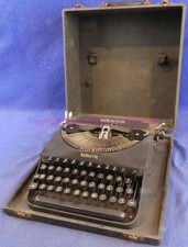Remington Remette Portable - Schreibmaschine alt antik - Samlg. GAT 1838
