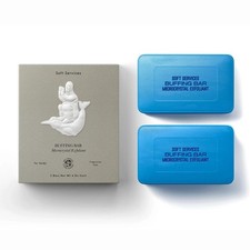 SOFT.SERVICESS Buffing Bar Microcrystal Exfoliating Body Bar for KP and Ingro...