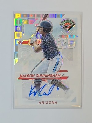 2025 Panini Prospect Edition - Kayson Cunningham #45 Pandora Prizm