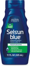 Selsun Blue Moisturizing Antidandruff Shampoo, Maximum Strength Scalp Treatment 