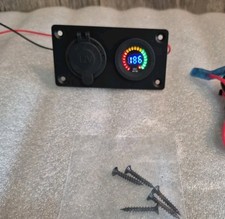 Dc 12v 24v Led Digital Voltmeter Car Cigarette Lighter Socket Plug Power Adapter Dc 12v 24v Led Digital Voltmeter Car Cigarette Lighter Socket Plug Power Adapter
