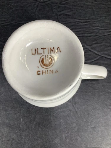 Vintage~Ultima® China 6oz Restaurant Ware Coffee/ Tea Mug~ Ivory