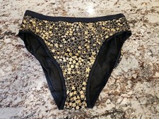 True Vintage Victoria  s Secret Cotton Signature HI Leg Brief Panty Large