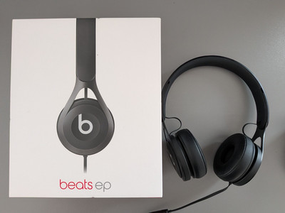 Beats by Dr. Dre Beats EP On-Ear Kopfhörer - Schwarz / Top Zustand + OVP