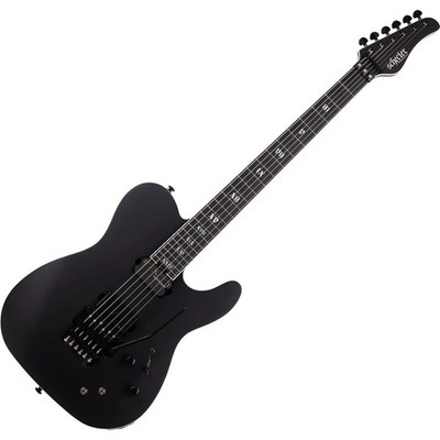 Schecter PT FR-S SLS Elite Evil Twin 6 String Electric Guitar - Satin Black