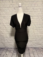 Fashion Nova | Confessions of My Love | Black Bodycon Dress | Sz L | NWT