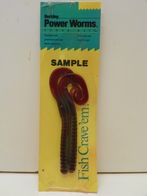 Berkley Power Worm fishing lure 7''