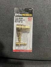 CENTRAL PNEUMATIC 68237 with 1/4" Hose Barb for Disposable Oxygen Tank Aeration