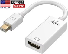 Mini Display Port to HDMI Adapter Compatible with MacBook, Surface Pro, ThinkPad