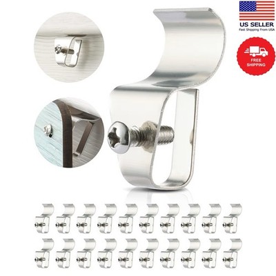 Siding Hooks for Hanging Outdoor, 20-Pack Vinyl Siding Hooks Set, Weatherproo...
