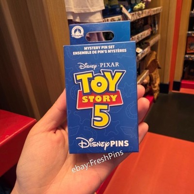 Disney Pixar Toy Story 5 Characters 2026 Mystery Blind Box Pin HKDL