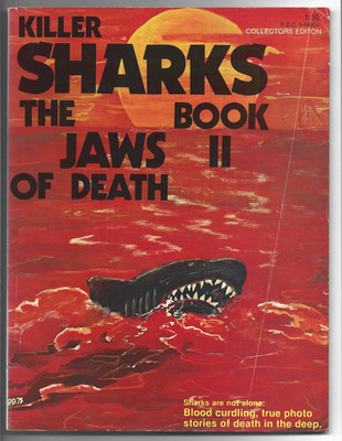 Killer Sharks... The Jaws Of Death Vol. #2 Published By Can Am Media 1970s VG+