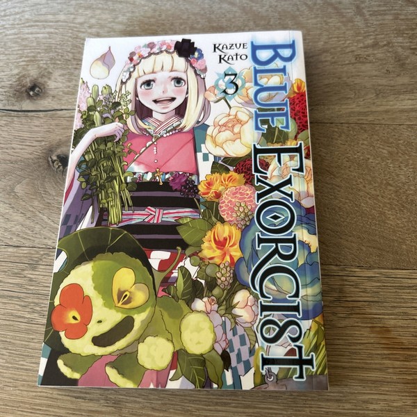 Blue Exorcist, Vol. 3 by Kazue Kato Shonen Jump (Paperback, 2011) manga book 