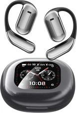 Open Ear Earbuds Intelligent Touch Screen Ultra Comfort Bluetooth 5.4 Headphones