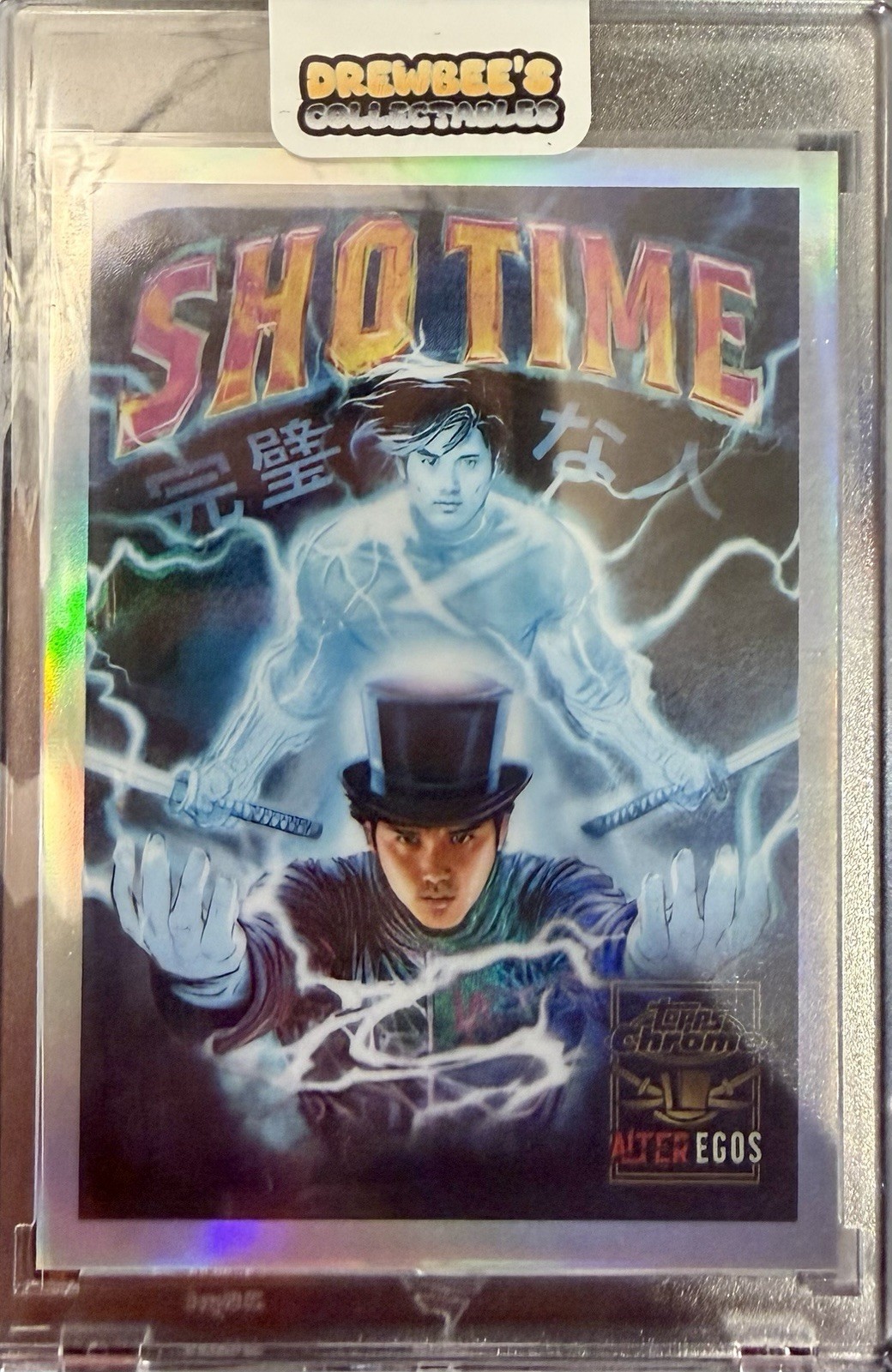 2025 Topps Chrome Update Shohei Ohtani Alter Ego Super Heroes #AE-9 Dodgers