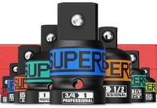 8-Piece Impact Socket Adapter Set, 1/4", 3/8", 1/2", 3/4", 1" Socket Converte...