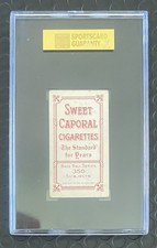 1910 Sweet Corporal T206 Christy Mathewson Dark Cap SGC 4