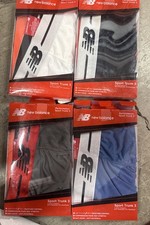 New Balance 4 Pack Performance Premium Boxer trunks Blue white black grey size s