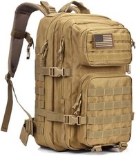 45L Military Tactical Backpack Large Army Men 3 Day Assault Pack Molle Rucksacks