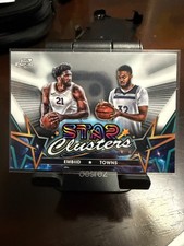 2024 Topps Cosmic Chrome Star Clusters SC-6 Joel Embiid/Karl Anthony Towns