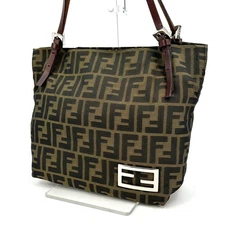 Fendi Tote Bag  Shoulder Bag  Zucca Nylon Authentic 293T0280