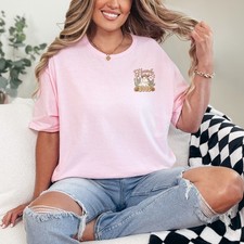 Howdy Boos Cowboy Ghost Womens T-Shirt Cute Retro Western Halloween Gift