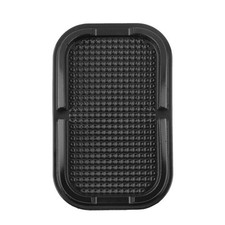 Car Anti-skid Pad Phone Holder Non Slip Mat for Dashboard Black Rubber